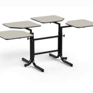 Comfortek Adjustable Height Dining Table available at The Comfort Zone Mobility Aids & Spas In Port Alberni , Vancouver Island BC. 250 724 4477