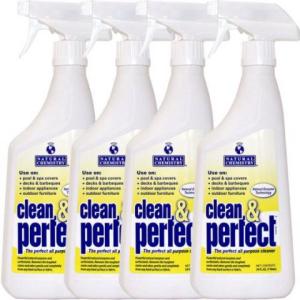 Natural Chemistry Clean & Perfect Spray cleaner for your hot tub & Cover available at The Comfort Zone Mobility Aids & Spas in Port Alberni, Vancouver Island, BC. Call for information and pricing 250 724 4477 or email info@albernicomfortzone.com