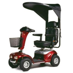 Rear Mount Canopy for some mobility scooters is available at The Comfort Zone Mobility Aids & Spas in Port Alberni, Vancouver Island, BC. Call for information and pricing 250 724 4477 or email info@albernicomfortzone.com