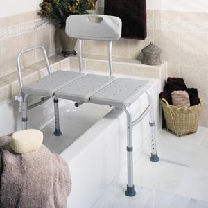Transfer Bench Rentals at The Comfort Zone Mobility Aids & Spas in Port Alberni, Vancouver Island BC